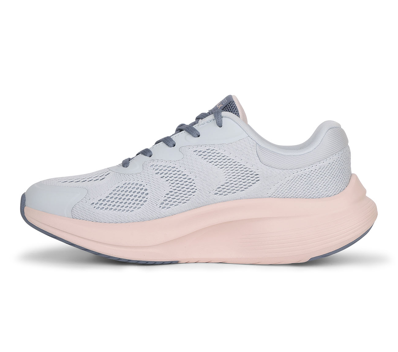 GO WALK MAX WALKER - VEA, BLUE/PINK Footwear Left View