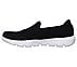 GO WALK EVOLUTION ULTRA-LEGAC, BLACK/WHITE Footwear Left View