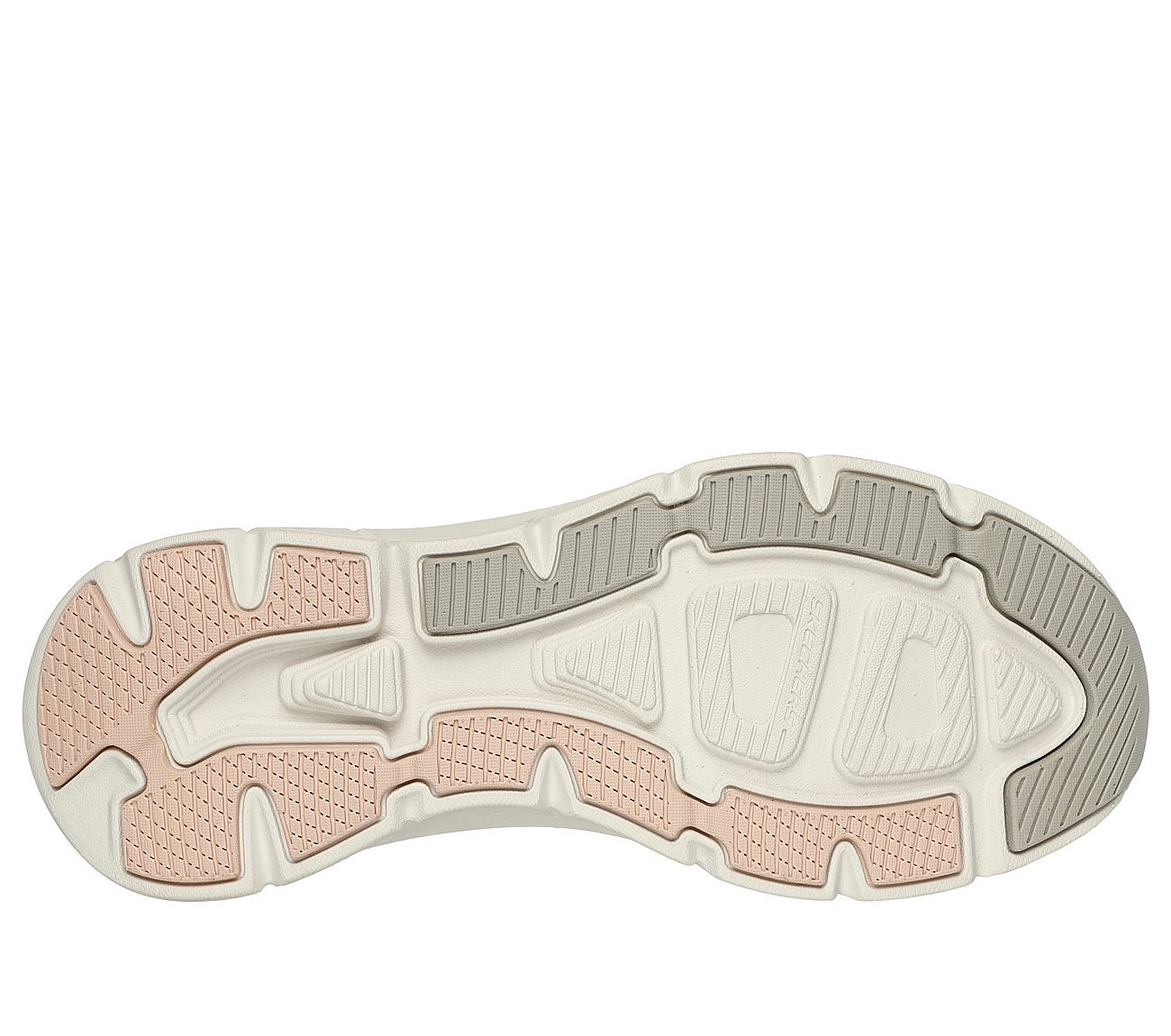 D'LUX WALKER 2.0-BOLD STATE, TAUPE/PEACH Footwear Bottom View