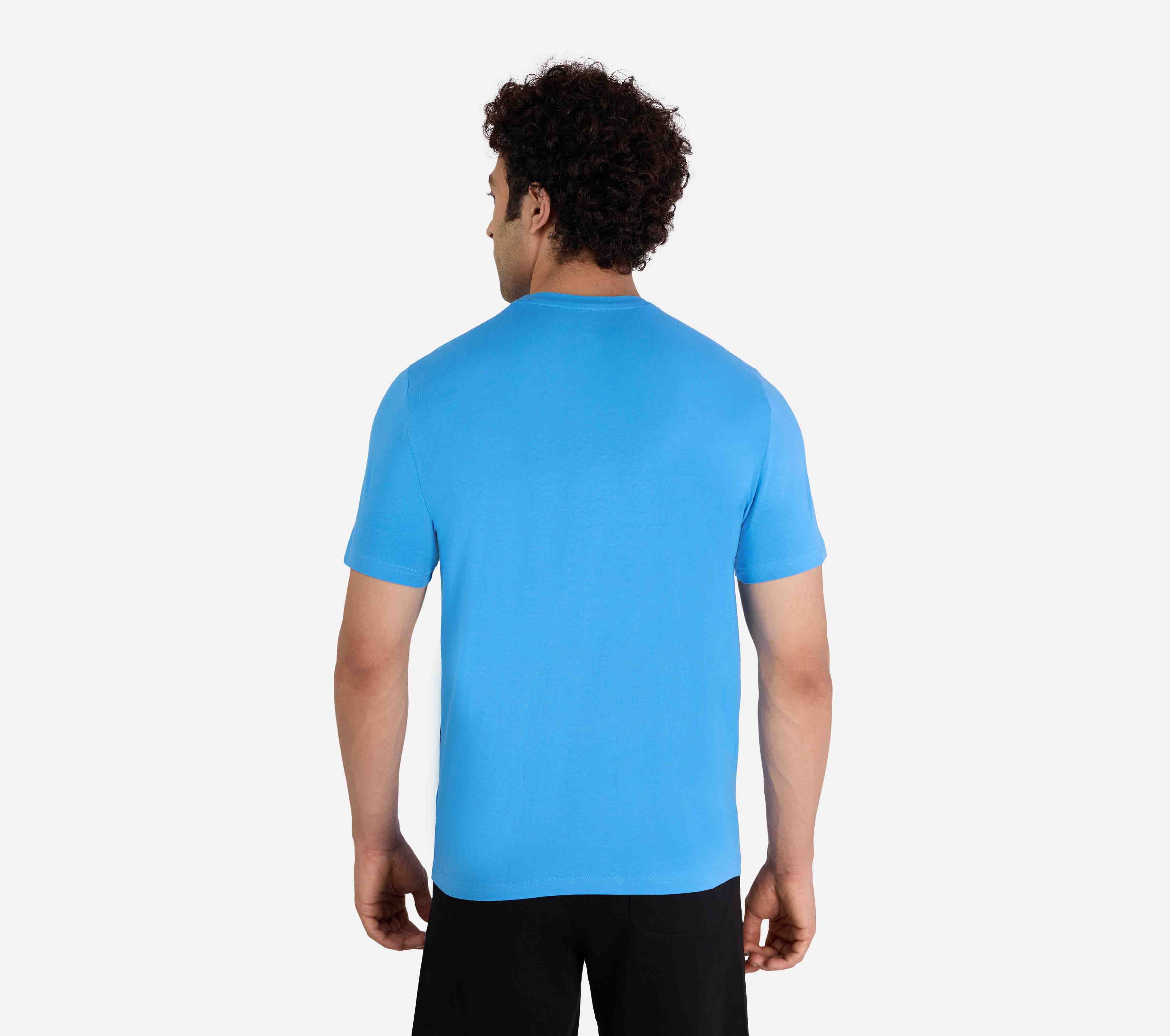 SS SKECHERS 1992 T-SHIRT, PERIWINKLE Apparel Bottom View