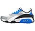 SKECH-AIR EXTREME V2, WHITE/BLACK/BLUE Footwear Left View