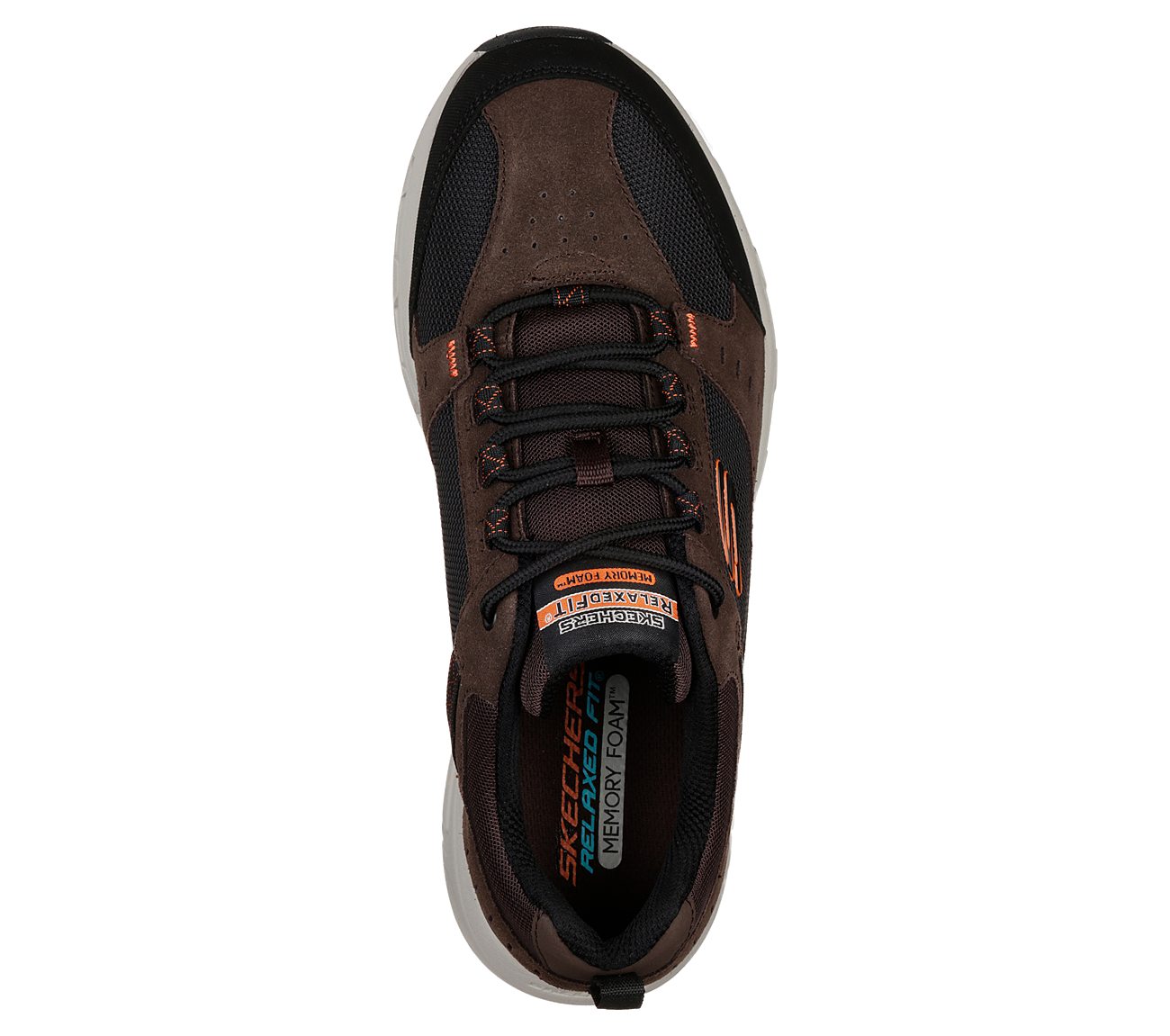 OAK CANYON, CHOCOLATE/BLACK Footwear Top View