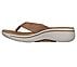 GO WALK ARCH FIT SANDAL - AST, TAN Footwear Left View