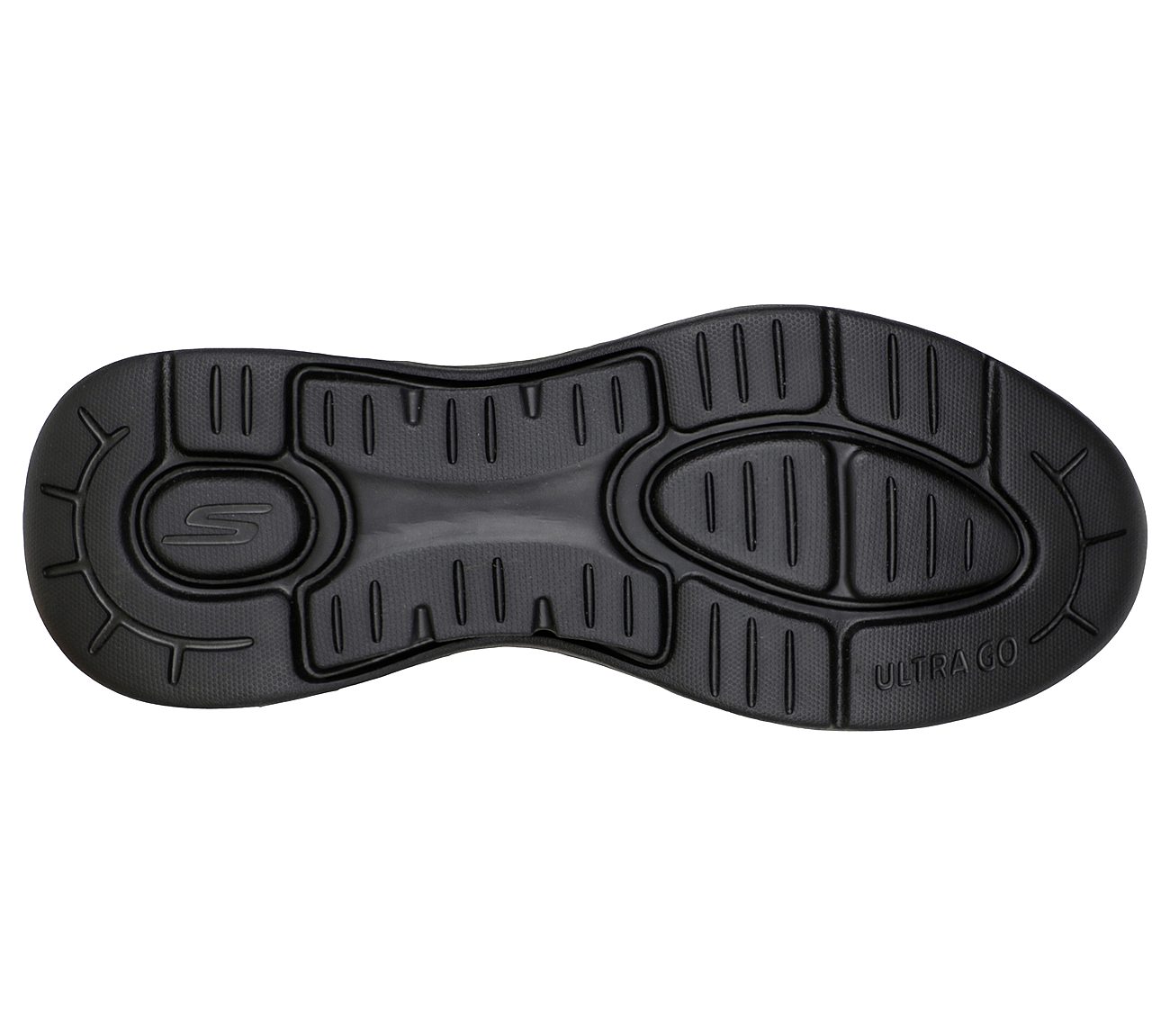 GO WALK ARCH FIT-GRAND SELECT, BBLACK Footwear Bottom View