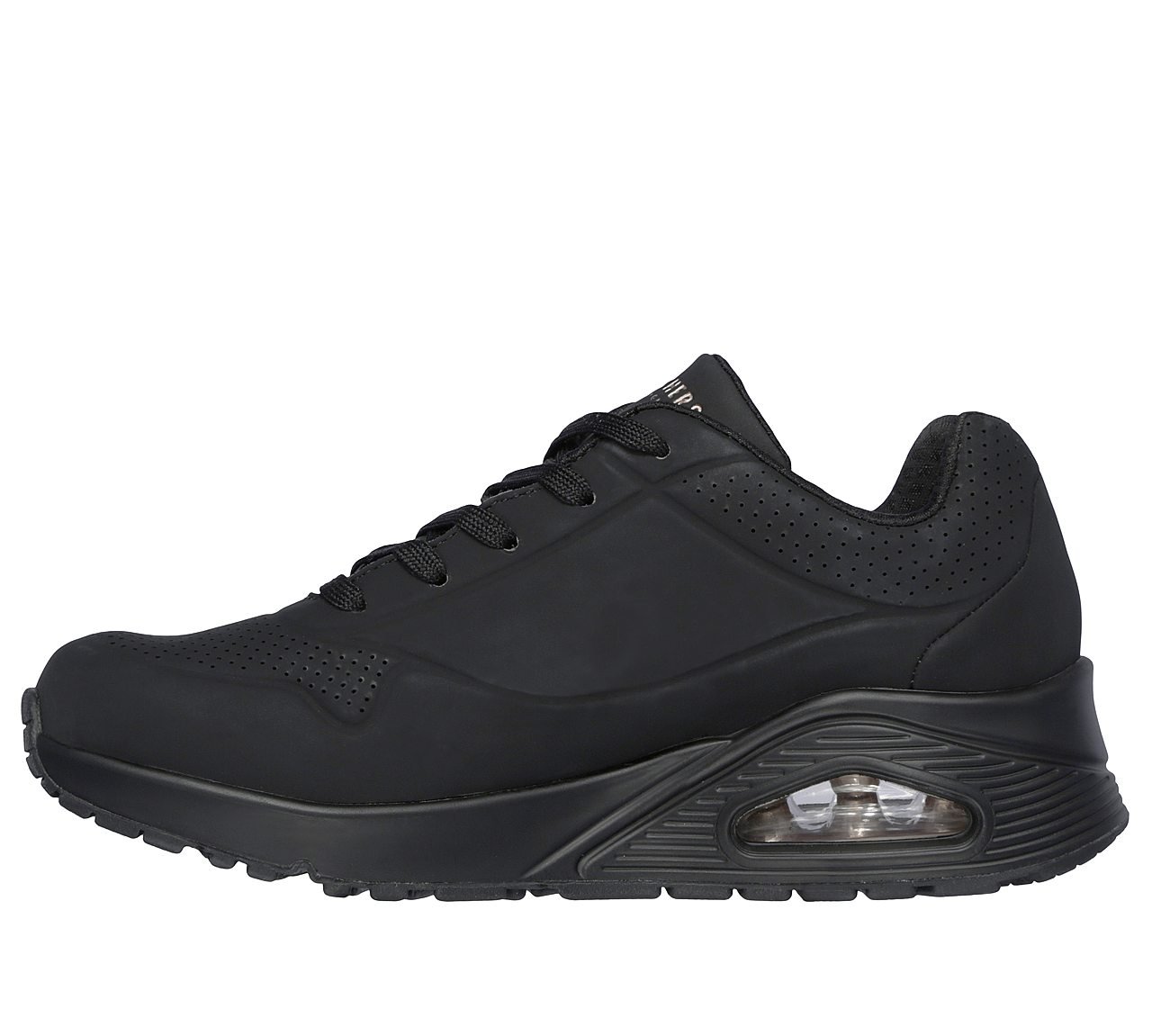 UNO - STAND ON AIR, BBLACK Footwear Left View