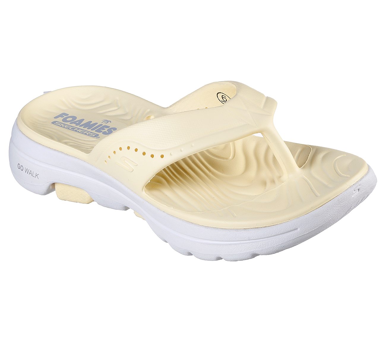 jeg lytter til musik genvinde hjælper Skechers Yellow Go Walk 5 Fall For It Womens Slippers Style ID: 111289 |  India