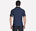GODRI ALL DAY POLO, NAVY Apparel Top View