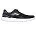 GO RUN 400, BLACK/WHITE Footwear Lateral View