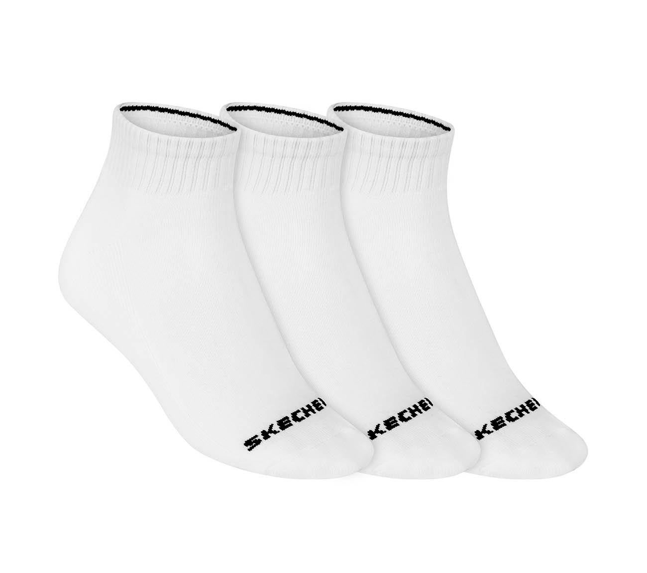 3PK MENS 1/2 TERRY ANKLE, WHITE Accessories Lateral View