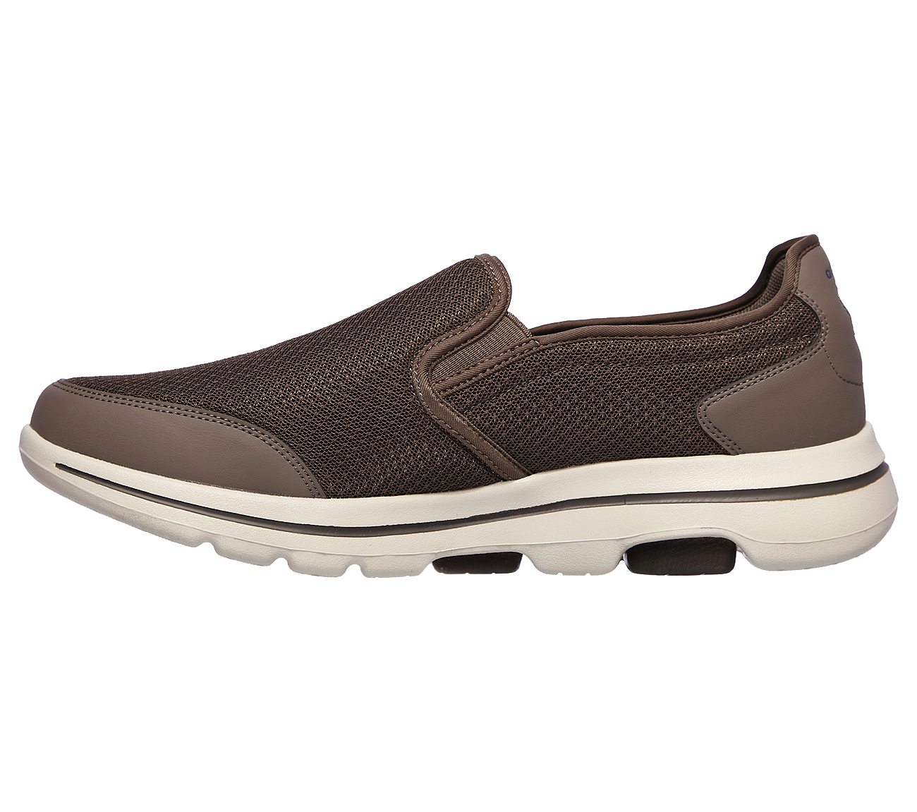 GO WALK 5 - DELCO, KKHAKI Footwear Left View