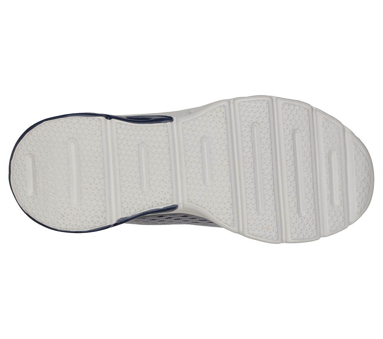 GLIDE-STEP SPORT - WAVE HEAT, GREY/NAVY Footwear Bottom View