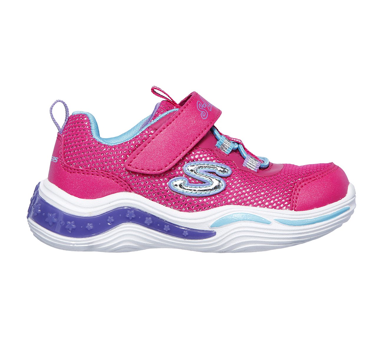 POWER PETALS -, NEON/PINK/MULTI Footwear Right View