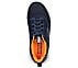 GO RUN ELEVATE - CIPHER, NAVY/ORANGE Footwear Top View