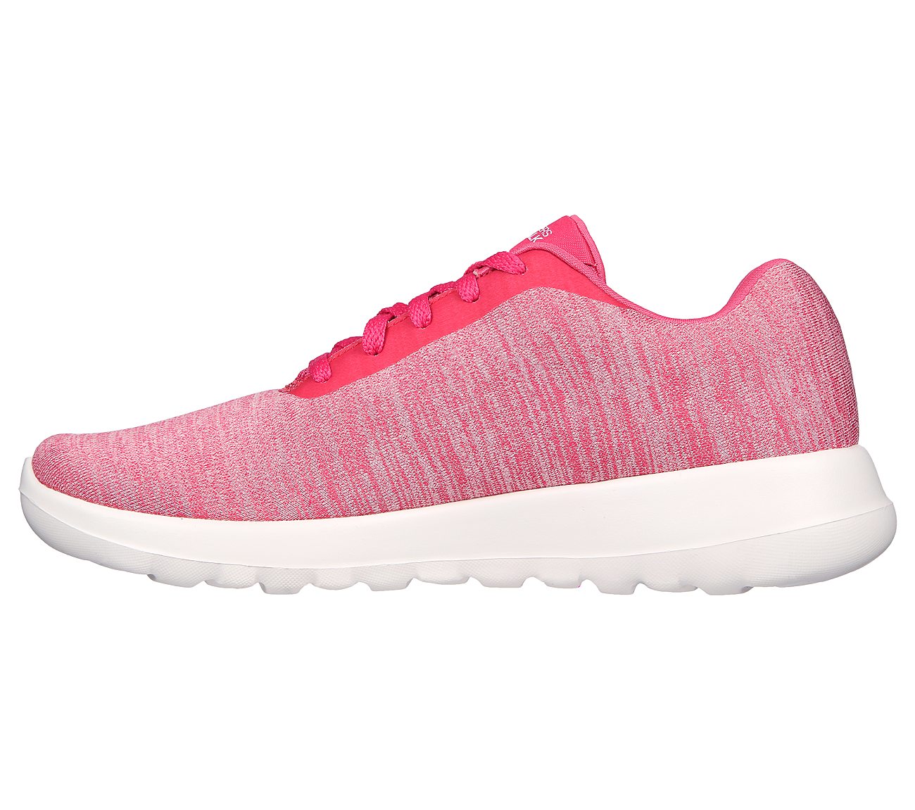 Skechers Hot Pink Go Walk Joy Lace Up Shoes For Women - Style ID: 15633 ...