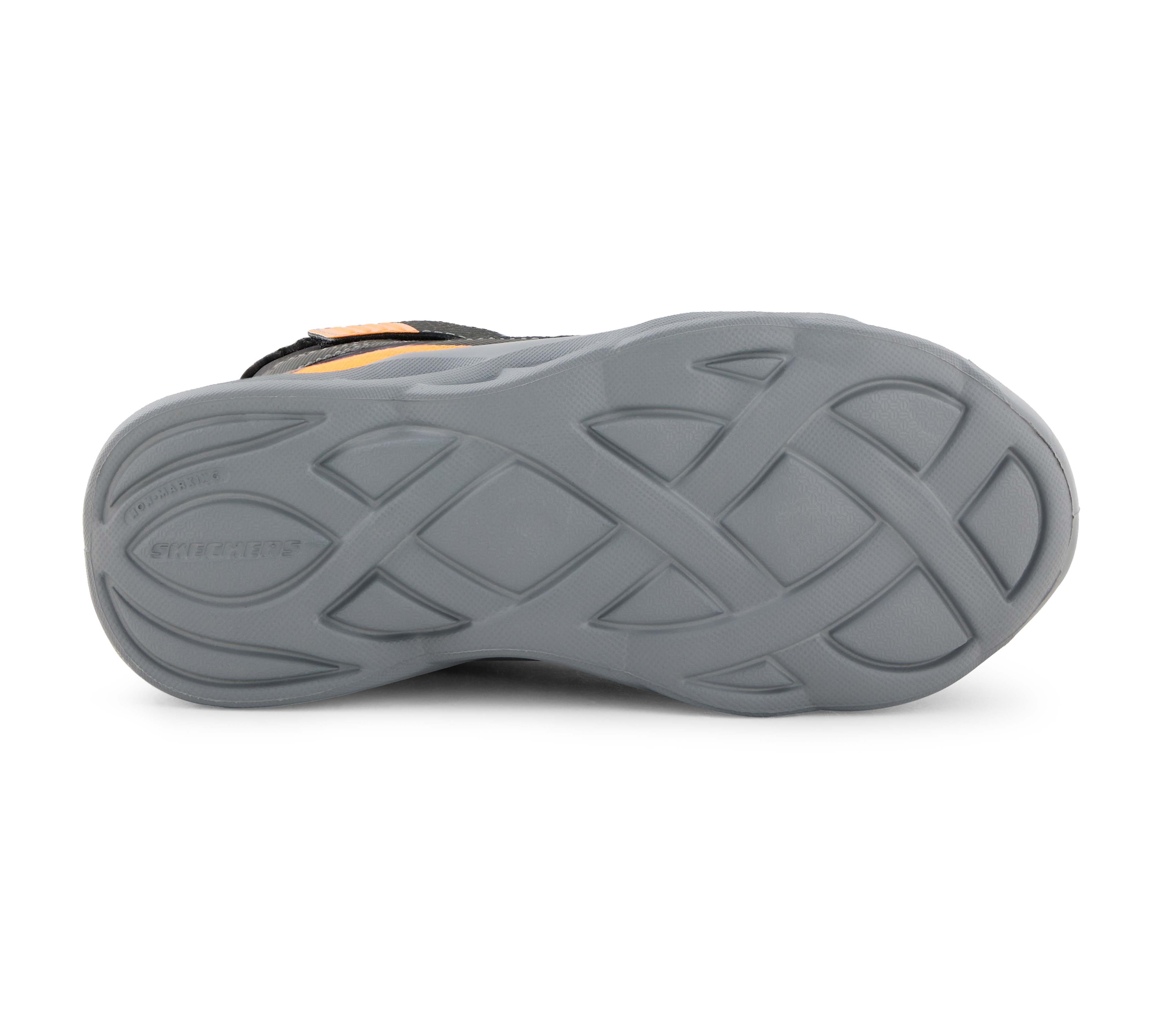 TWISTED-BRIGHTS - DROVOX, BLACK/ORANGE Footwear Bottom View