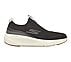 GO RUN ELEVATE - UPRAISE, BLACK/WHITE Footwear Right View