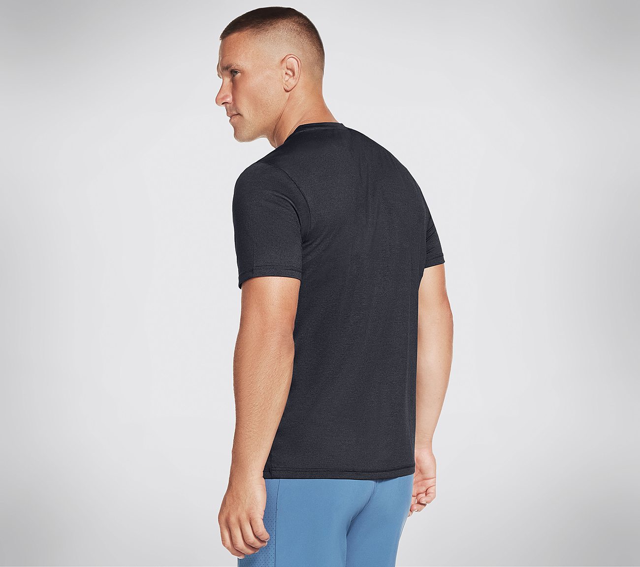 SKECH-AIR T-SHIRT, BBBBLACK Apparels Top View