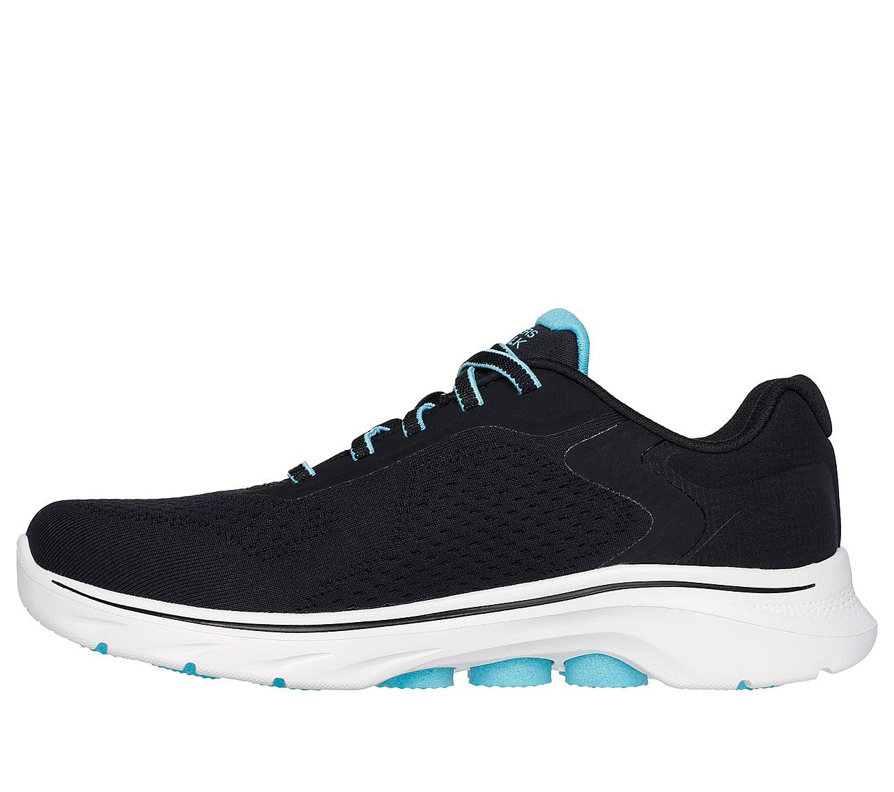GO WALK 7 - COSMIC WAVES, BLACK/TURQUOISE