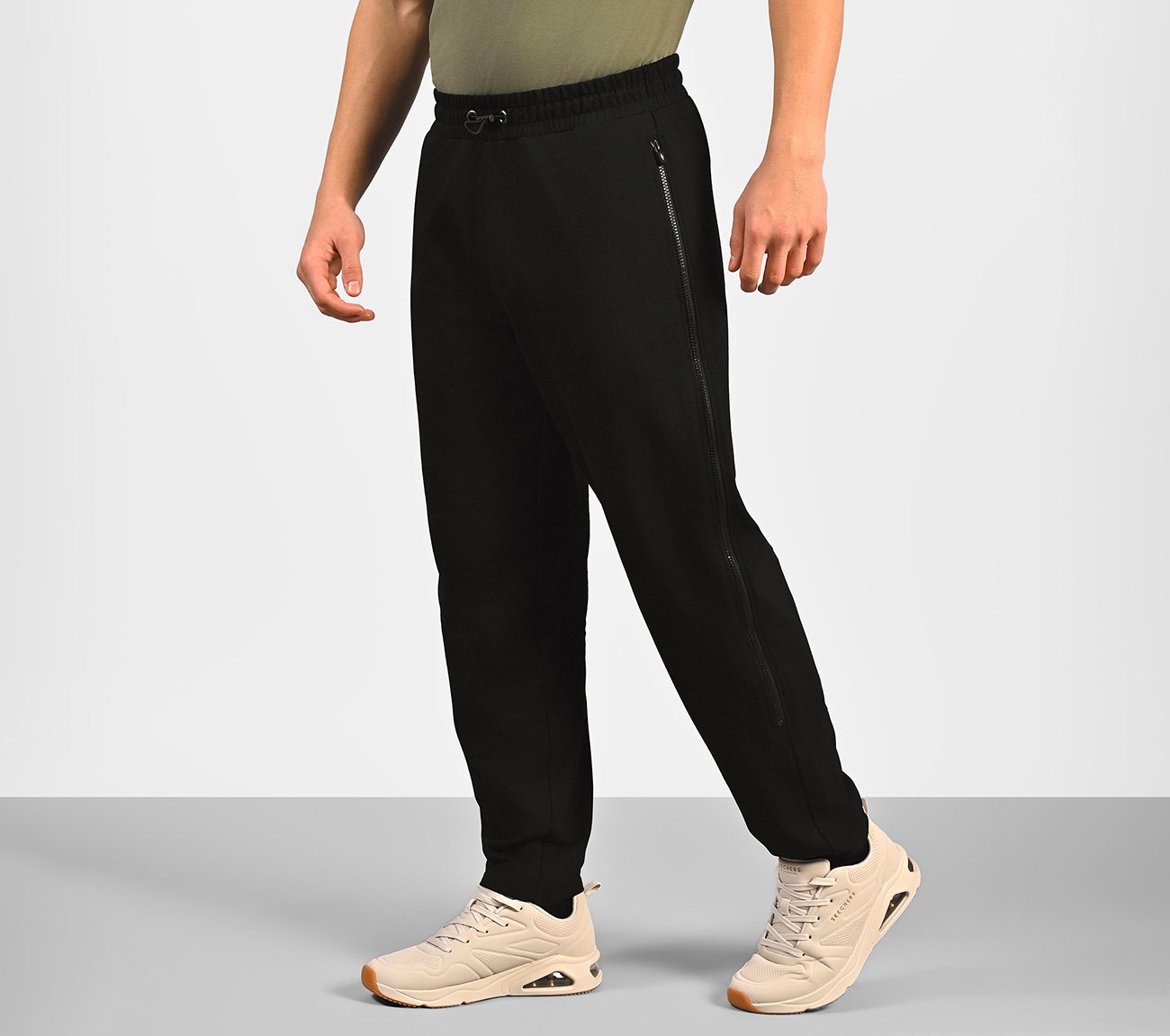 APPAREL MENS, BLACK Apparel Top View