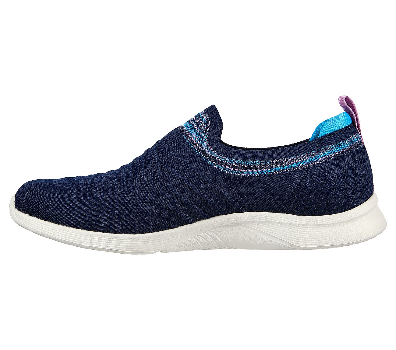 ELSA, NAVY/BLUE Footwear Left View