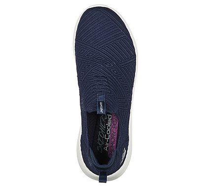 ULTRA FLEX 2.0-STUNNING SURPR, NAVY/WHITE Footwear Top View