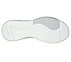 D'LUX FITNESS-PURE GLAM, WHITE/SILVER Footwear Bottom View