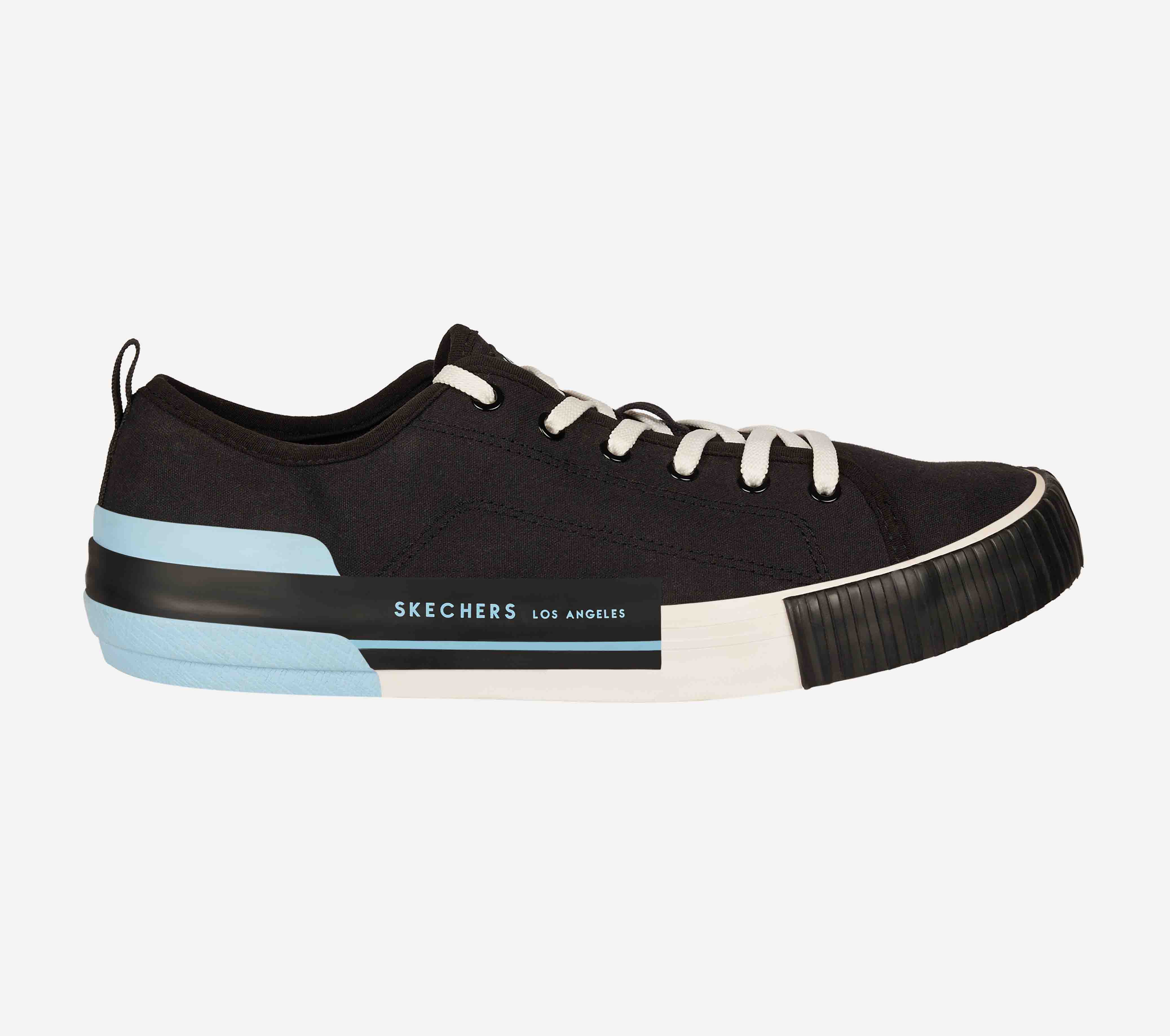 NEW MOON - CALLISTO, BLACK/BLUE Footwear Lateral View