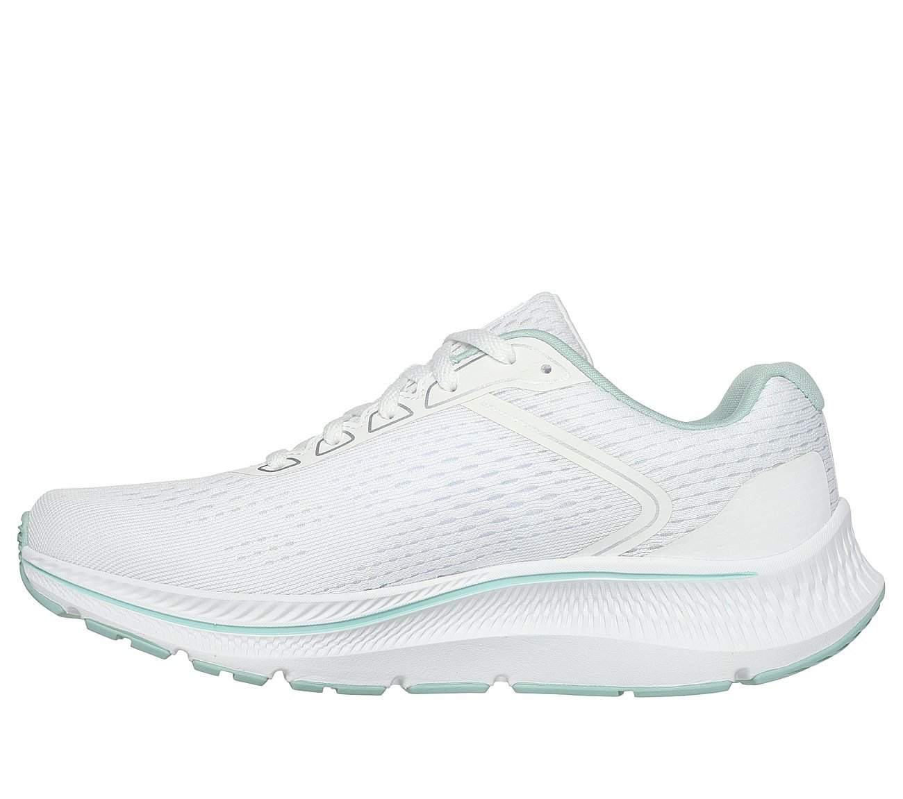 GO RUN CONSISTENT 2, WHITE/MINT Footwear Left View