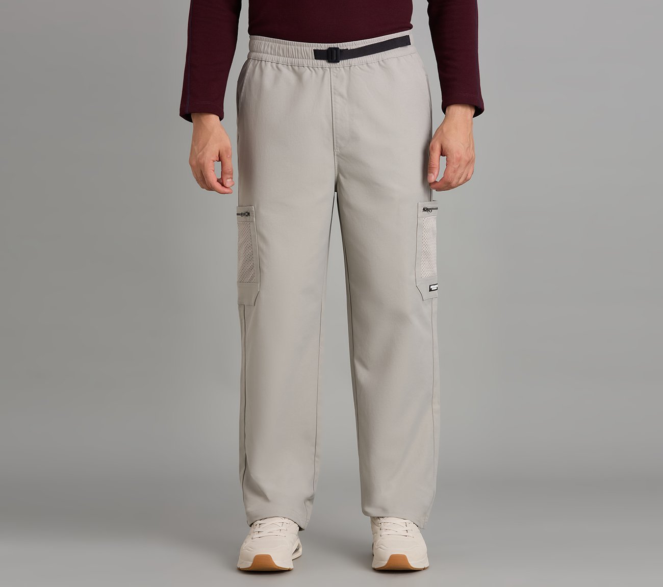 MESH POCKET RANGER PANTS, CHARCOAL/LT. GRAY