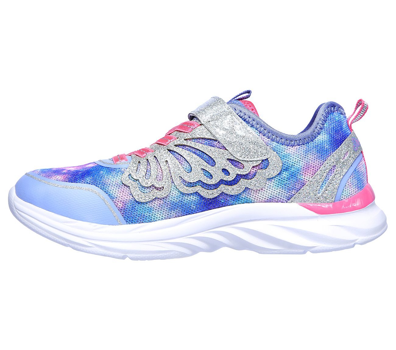 QUICK KICKS - FAIRY GLITZ, PERIWINKLE/PINK Footwear Left View