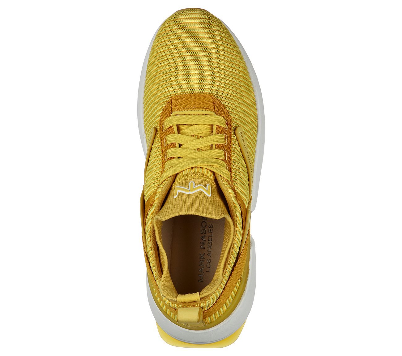 SPLIT - OVERPASS, YELLOW/WHITE Footwear Top View