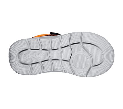 COMFY FLEX 2.0 - MICRO-RUSH, CHARCOAL/ORANGE Footwear Bottom View