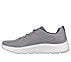 GO WALK FLEX, GREY/ORANGE Footwear Left View