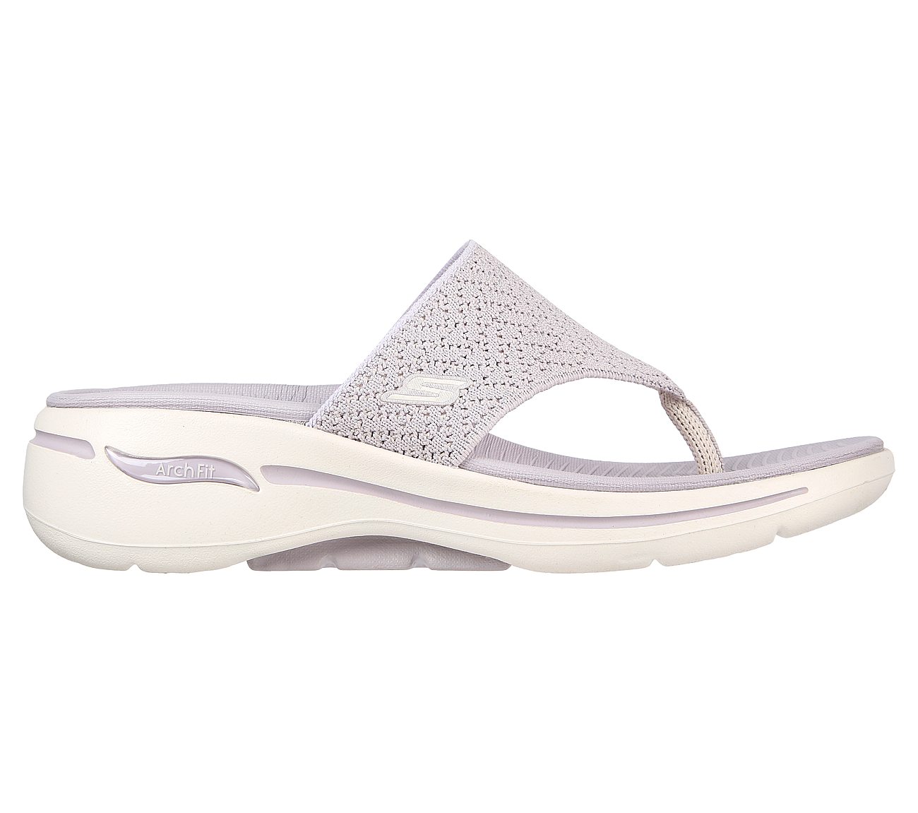 GO WALK ARCH FIT SANDAL - WEE, LILAC Footwear Right View