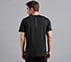 SKECHERS BACK LOGO TEE, BLACK