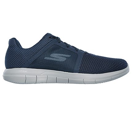 Skechers Navy/Grey Go Flex 2 Walking Lace Shoes Men - ID: | India