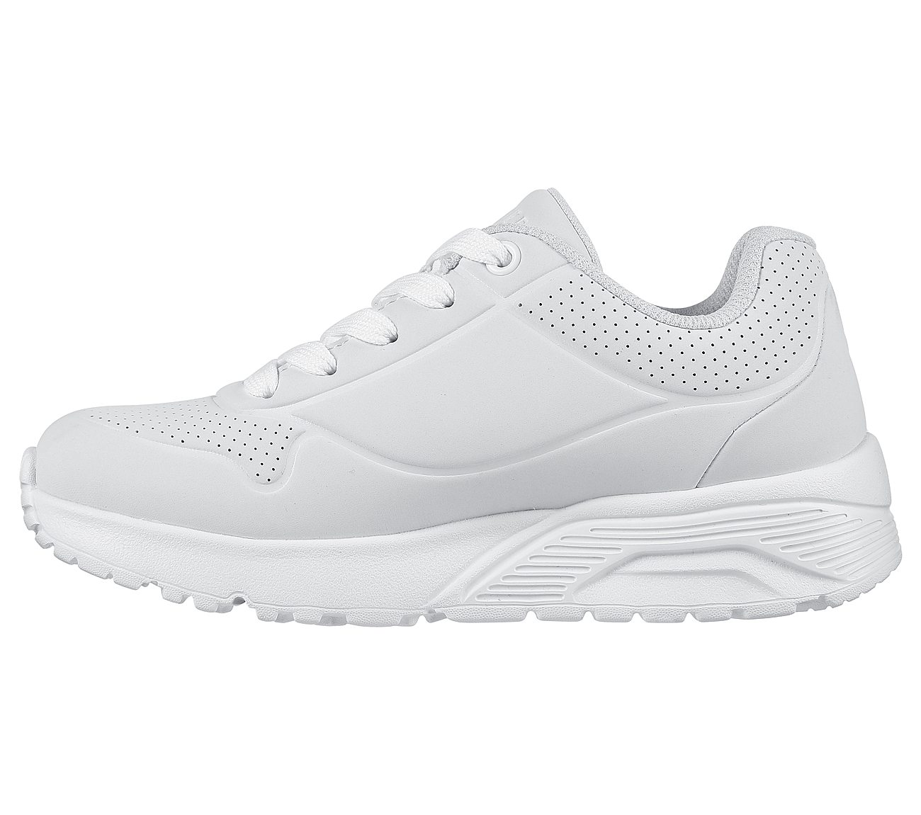 UNO LITE - DELODOX, WHITE Footwear Left View