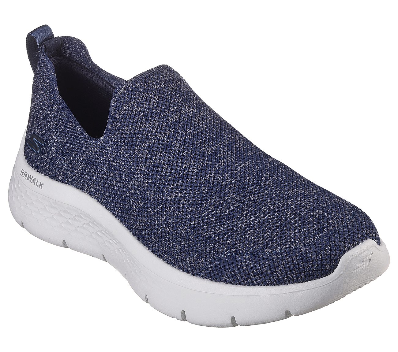 GO WALK FLEX - VELLA, NAVY/WHITE Footwear Right View