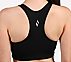 VERTICAL PATTERN SPORTS BRA, BLACK Apparels Right View