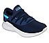 GO RUN MOJO 2.0-ESCAPE, NAVY/BLUE Footwear Lateral View