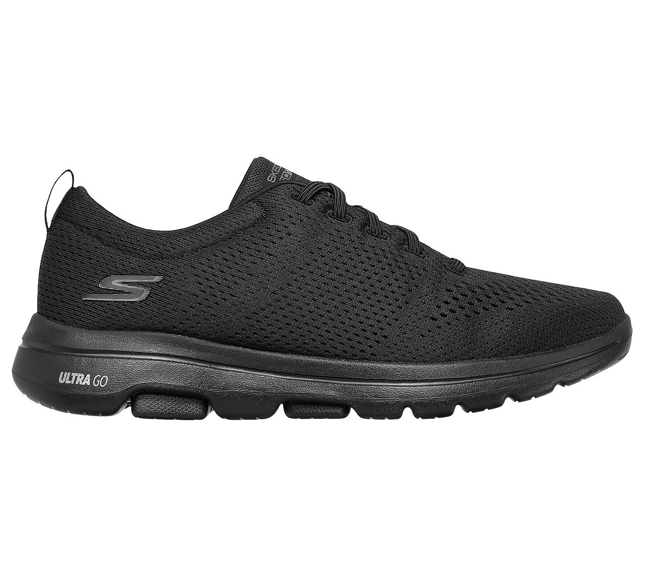 GO WALK 5 - WARWICK, BBLACK Footwear Lateral View