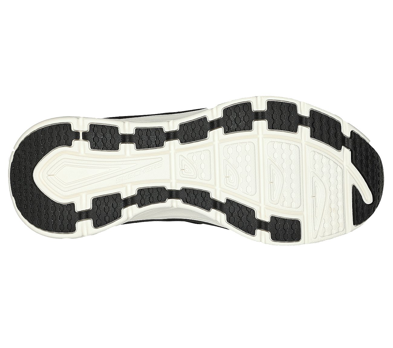 Skechers Slip-Ins: D'Lux Walker - Orford, BBBBLACK Footwear Bottom View