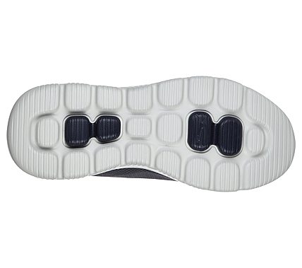 GO WALK EVOLUTION ULTRA-INTER, CHARCOAL/NAVY Footwear Bottom View