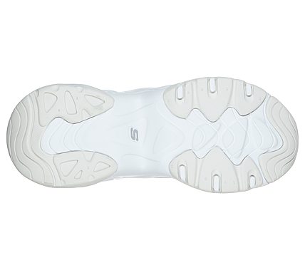 D'LITES 3.0 - LIQUID SILVER, WHITE/NATURAL Footwear Bottom View