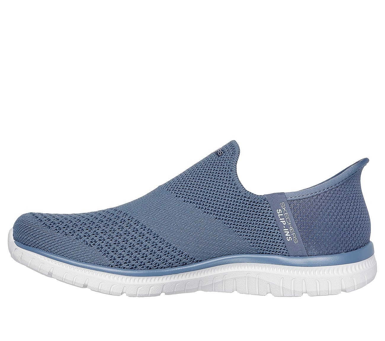 SKECHERS SLIP-INS: VIRTUE - SLEEK, SLATE Footwear Left View