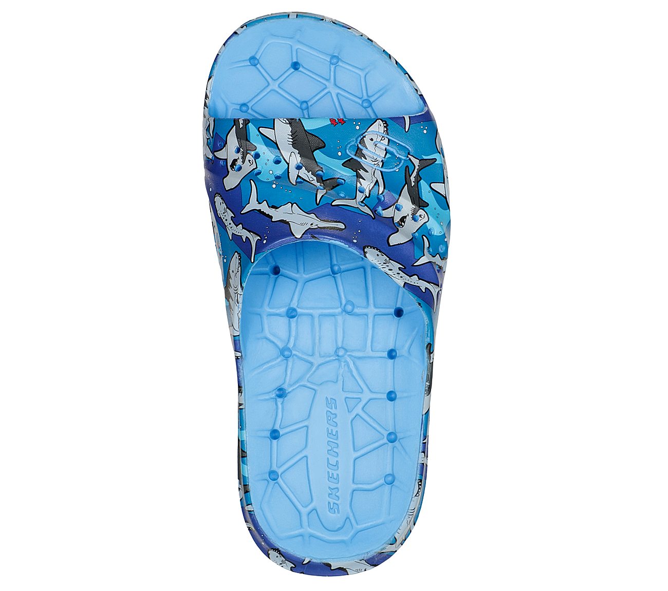 HOGAN - DANGEROUS WATERS, BLUE/LIGHT BLUE Footwear Top View