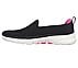 GO WALK 6 - OCEAN SPLASH, BLACK/HOT PINK