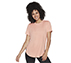 GODRI SWIFT TUNIC TEE, CORAL/LIME Apparel Lateral View