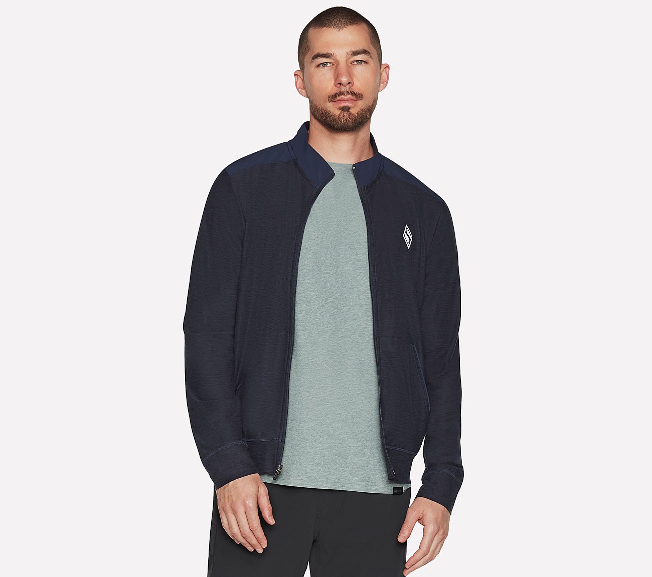 THE HOODLESS HOODIE ULTRA GO, NNNAVY Apparels Lateral View