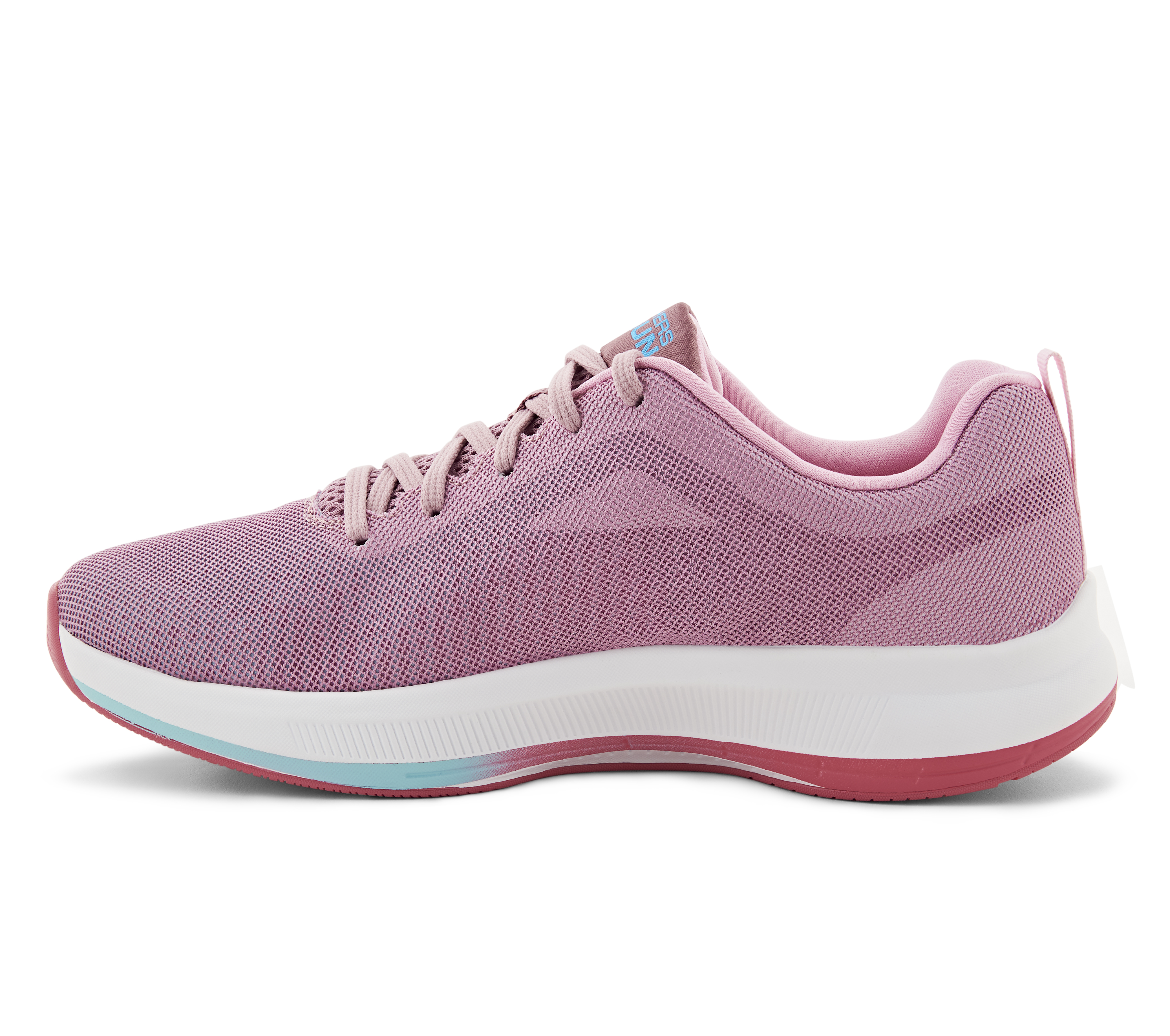 GO RUN PULSE-GET MOVING, MAUVE/MULTI Footwear Left View